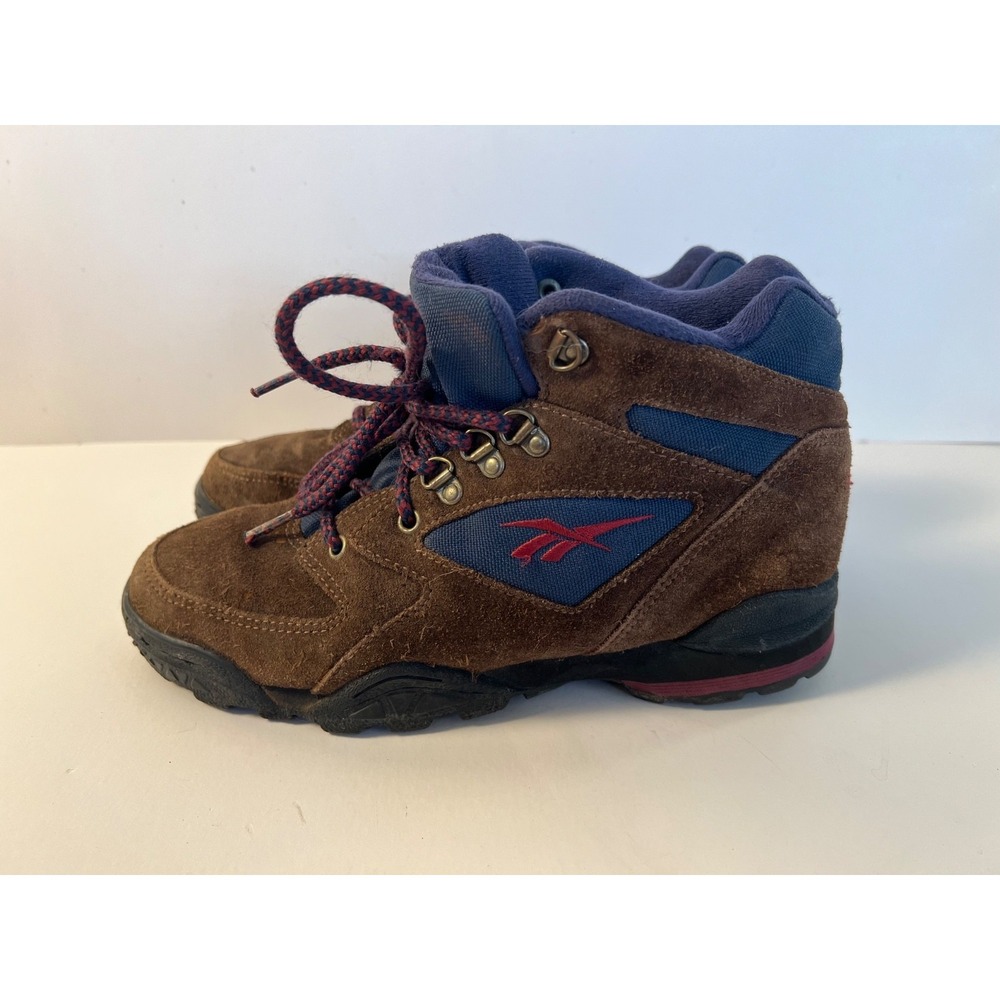 Vintage Reebok Women's Boots RA 408 KRI 26-23490 Size 8 Hiking Shoes 1993 Boots - Picture 2 of 7
